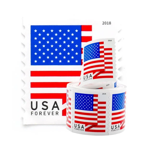 2018 U.S Flag Forever Stamps Roll 100pcs