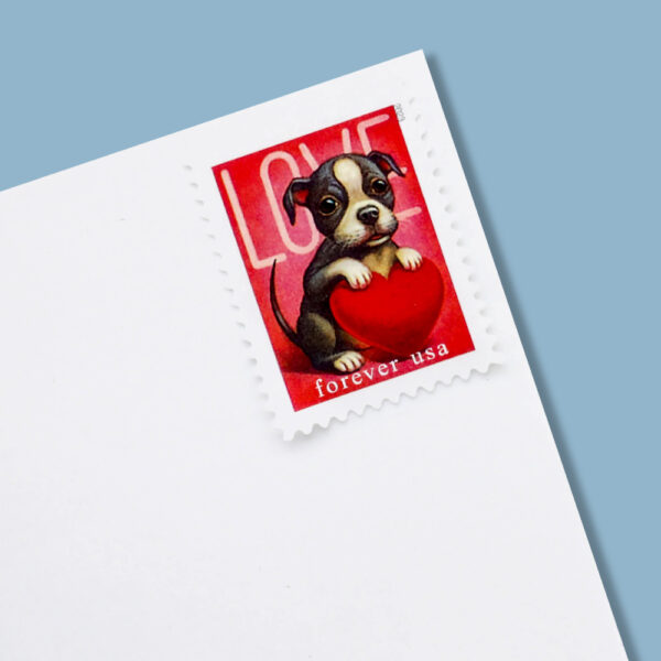 2023 First-Class Forever Stamps – Love: Kitten & Puppy - Image 6