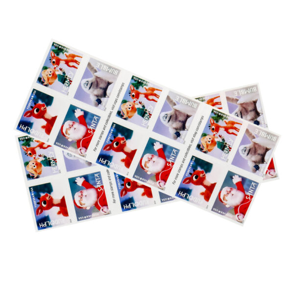2014 US First-Class Forever Stamp – Rudolph the Red-Nosed Reindeer - Image 4