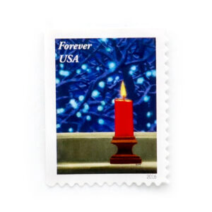 2016 US Christmas Candle Forever Stamps Booklet