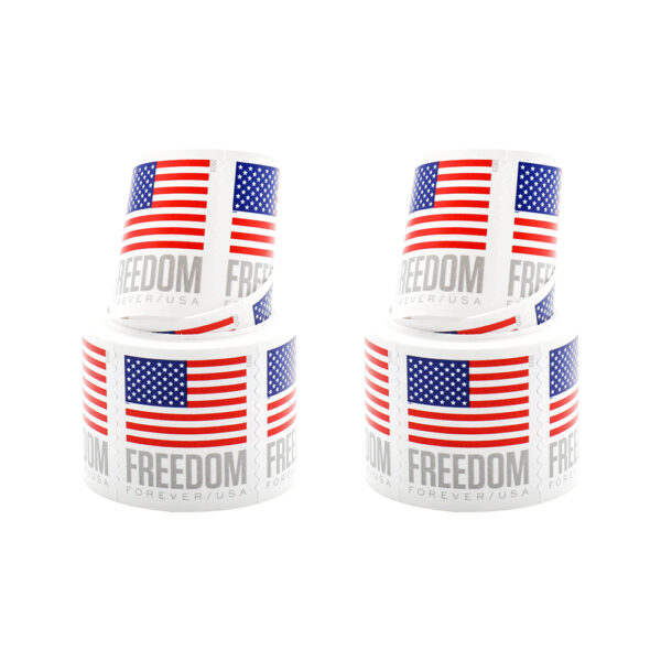 2024 US Flag Forever Stamps Coil of 100 PCS/Roll - Image 6