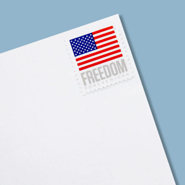 2024 US Flag Forever Stamps Coil of 100 PCS/Roll - Image 4