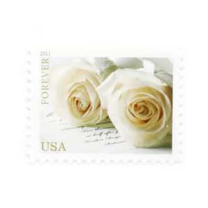 2011 US First-Class Forever Stamp – Wedding Roses