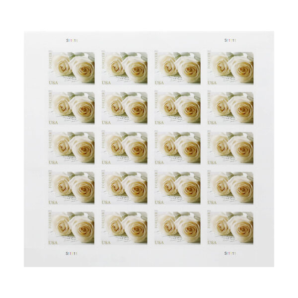 2011 US First-Class Forever Stamp – Wedding Roses - Image 3