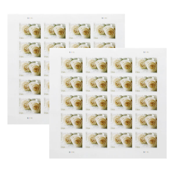 2011 US First-Class Forever Stamp – Wedding Roses - Image 4