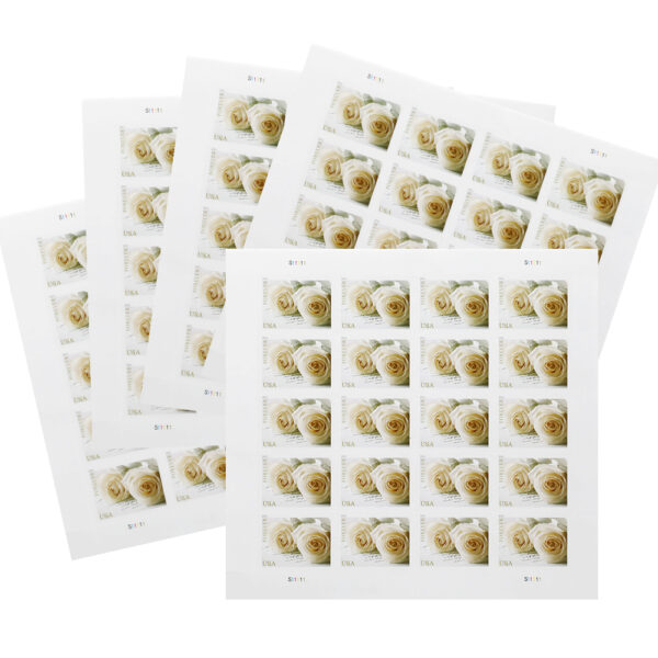 2011 US First-Class Forever Stamp – Wedding Roses - Image 5
