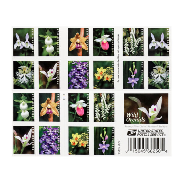 U.S. 2021 Wild Orchids Framed Forever Stamps - Image 5