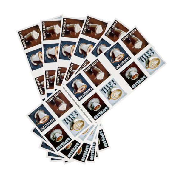 2021 U.S. Espresso Drinks Forever Postage Stamps - Image 3