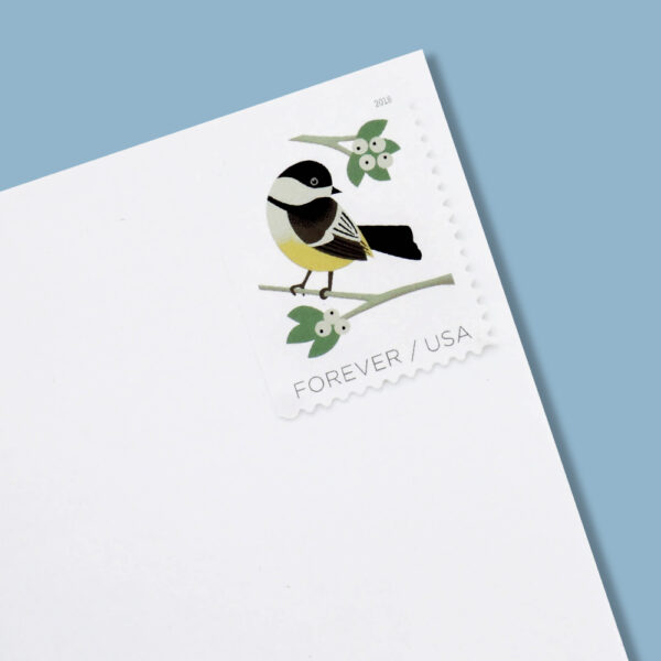 2018 US First-Class Forever Stamp – Birds in Winter - Image 6