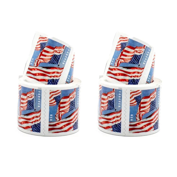 2022 U.S Flag Forever Stamps Roll 100pcs